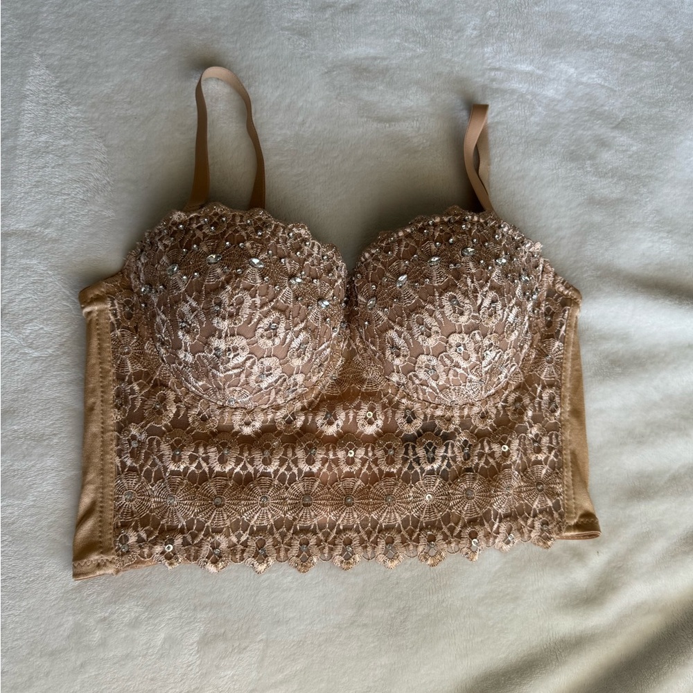 Windsor Reigning Lace Bustier Top